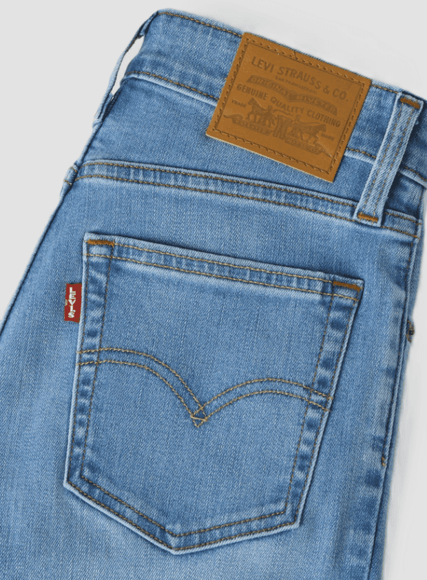 LEVI'S jeans bootcut donna blu medio - 2
