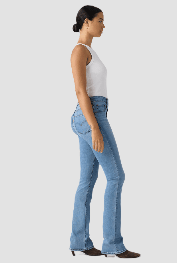 LEVI'S jeans bootcut donna blu medio - 4