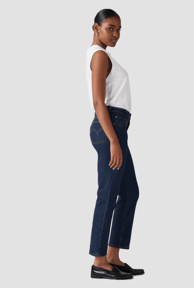 LEVI'S jeans crop donna blu scuro - 3
