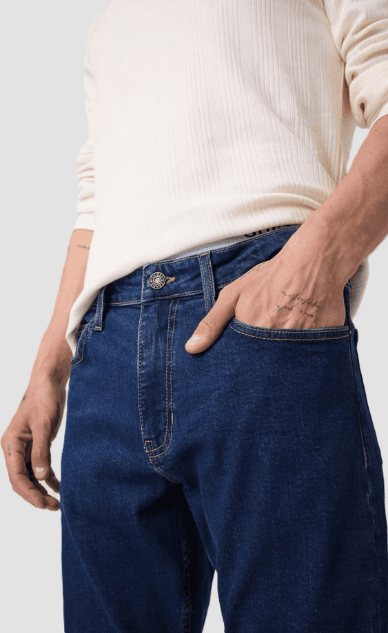 GUESS jeans g14 uomo blu scuro - 4
