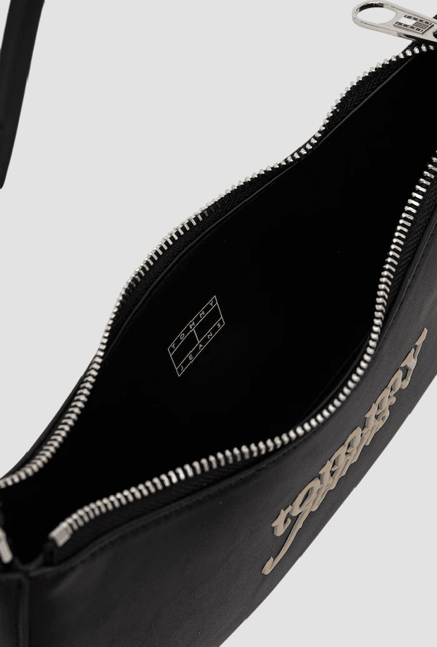 Tommy Hilfiger borsa in eco-pelle da donna nero - 3
