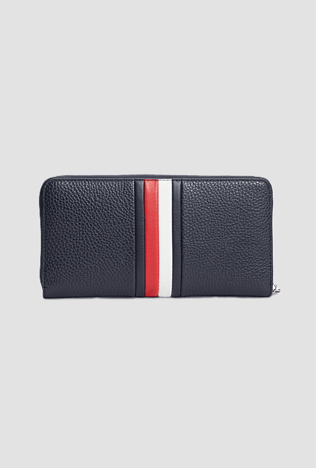 Tommy Hilfiger portafoglio zip around da donna blu - 2