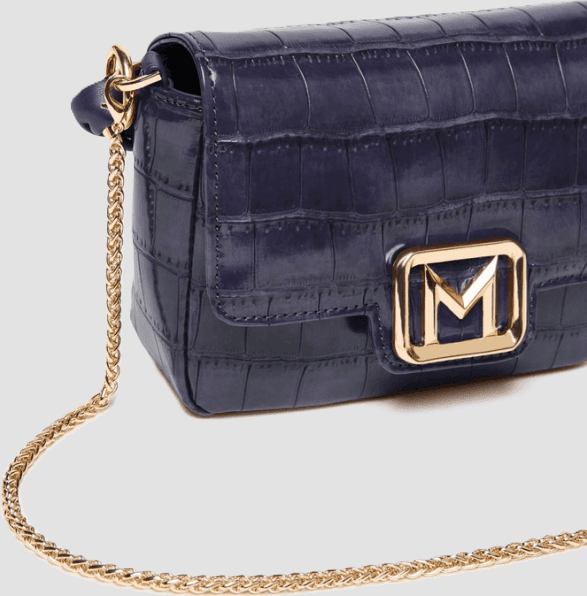 MARELLA borsa le muse small coccodrillo donna blu elettrico - 3