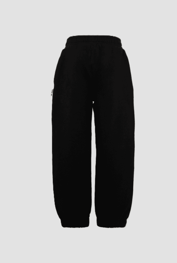 BARROW KIDS pantalone con logo bambino nero - 2