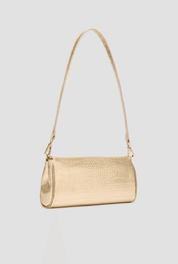 PENNYBLACK pchette effetto coccodrillo donna oro - 2