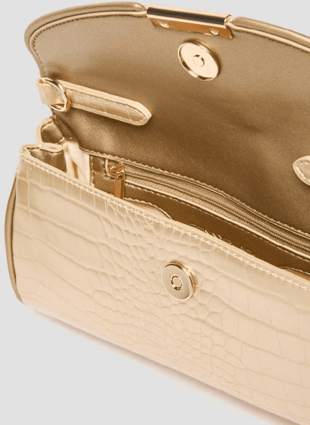 PENNYBLACK pchette effetto coccodrillo donna oro - 3