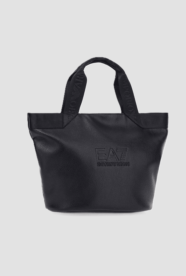 EA7 borsa shopper da donna nero - 2