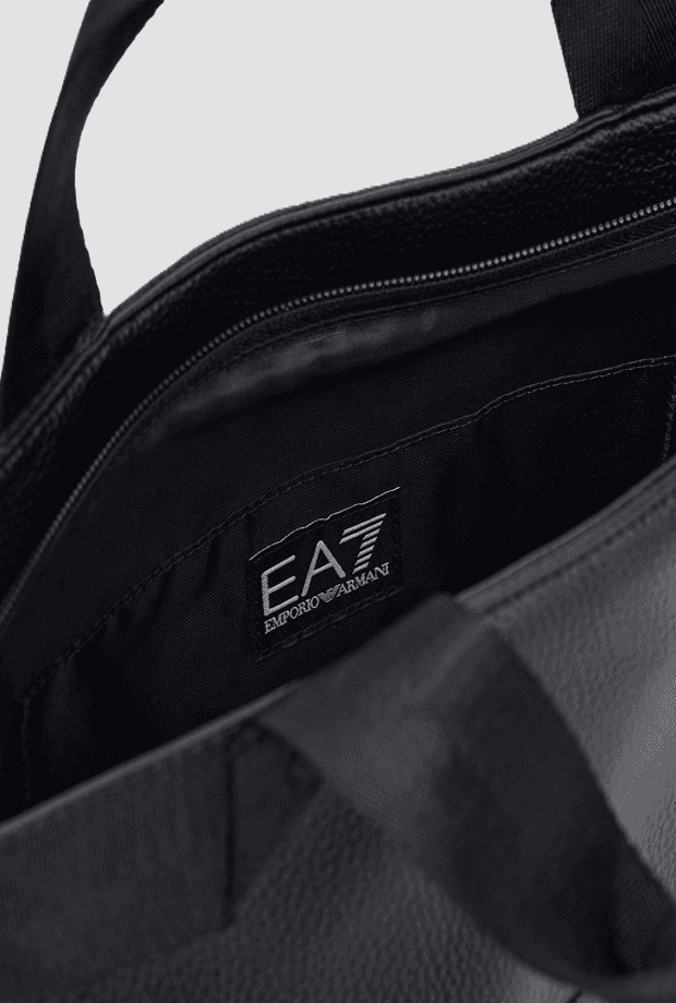 EA7 borsa shopper da donna nero - 4