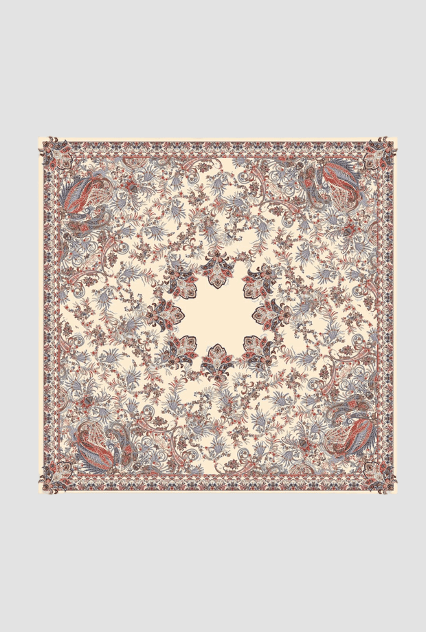 MARELLA scialle con stampa floreale donna beige - 2