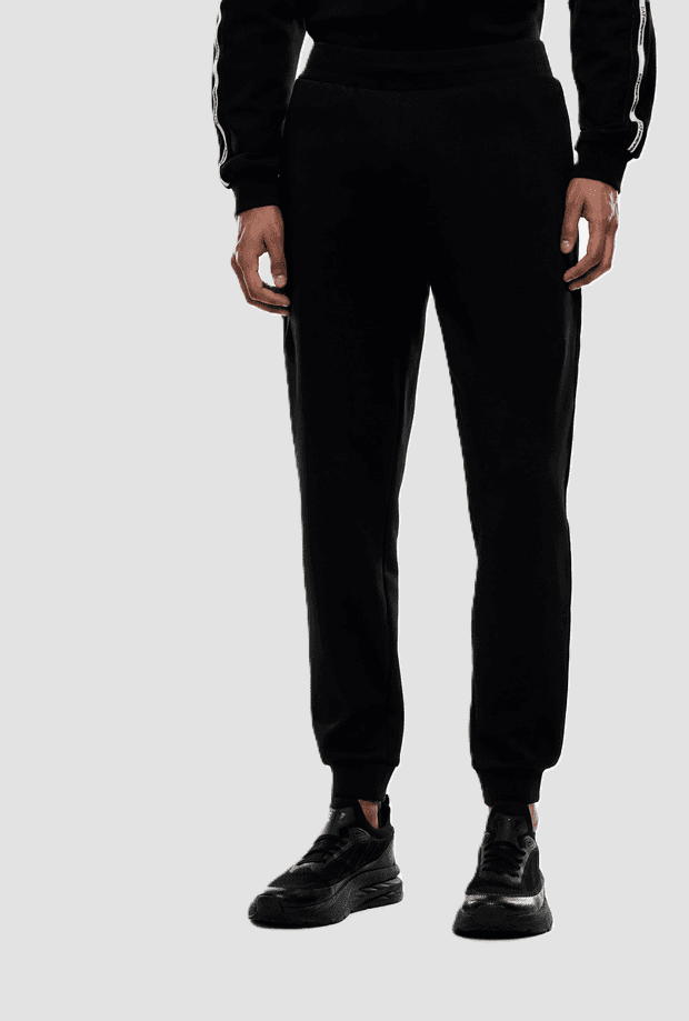 EA7 pantalone jogger uomo nero - 2