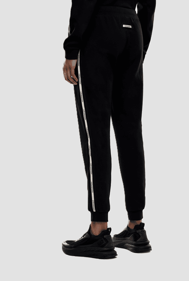 EA7 pantalone jogger uomo nero - 4
