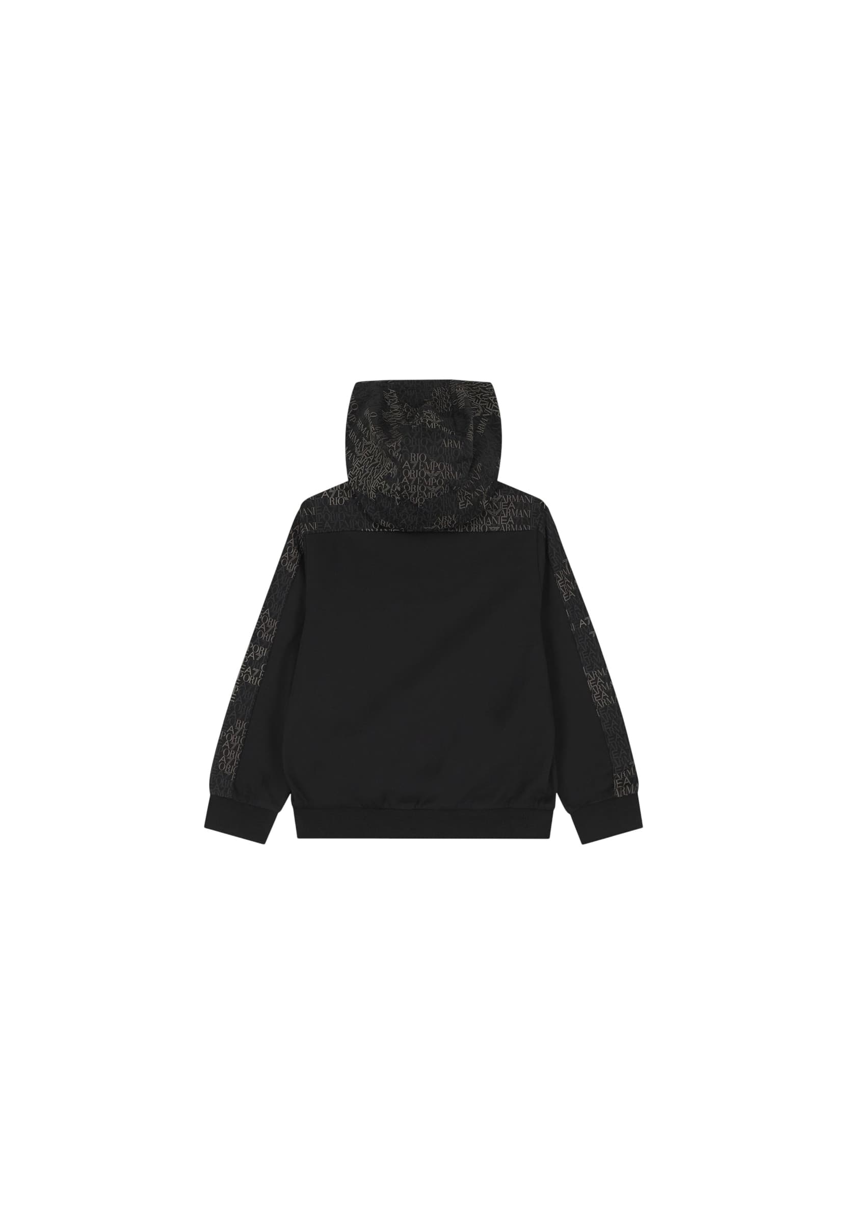 EMPORIO ARMANI Felpa Bambino Emporio Armani 7B000382_NERO - 2