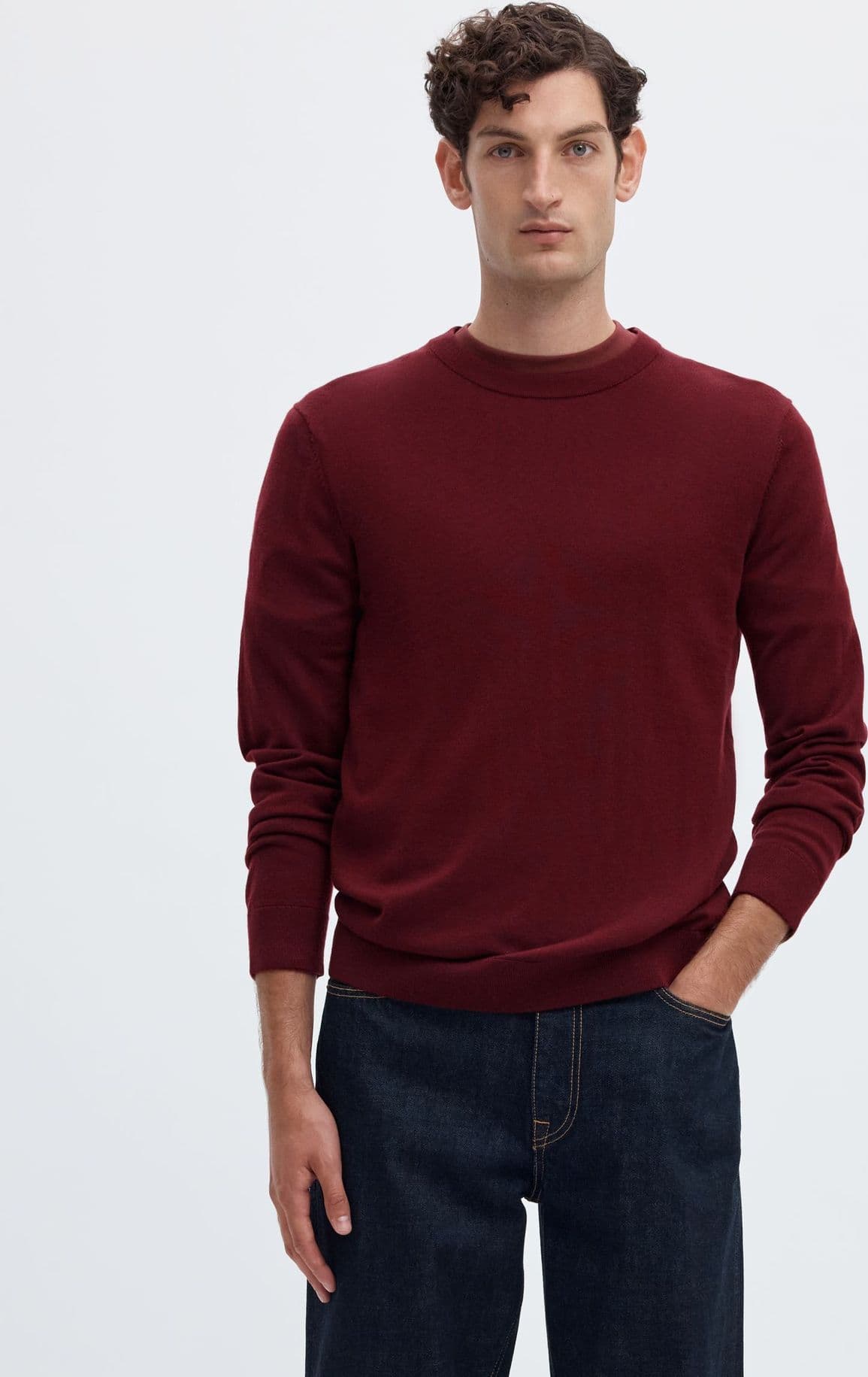 SELECTED Maglia Uomo Selected TRAY LS KNIT REG MERINO - 2