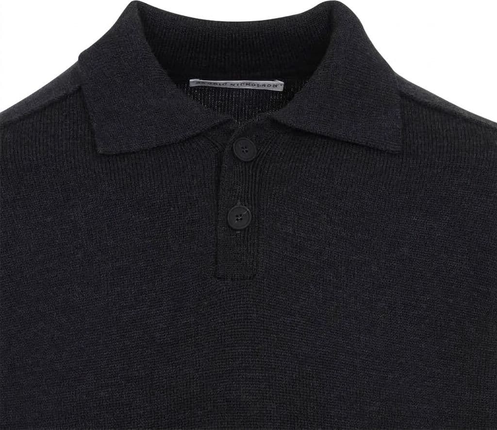 STUDIO NICHOLSON SARK KNIT POLO - 2