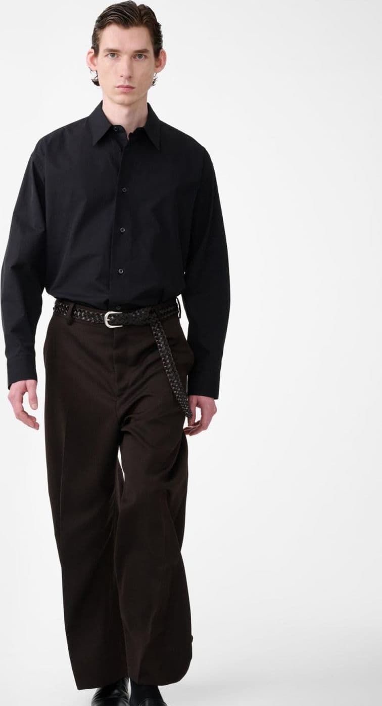 STUDIO NICHOLSON HAL COTTON SHIRT - 2
