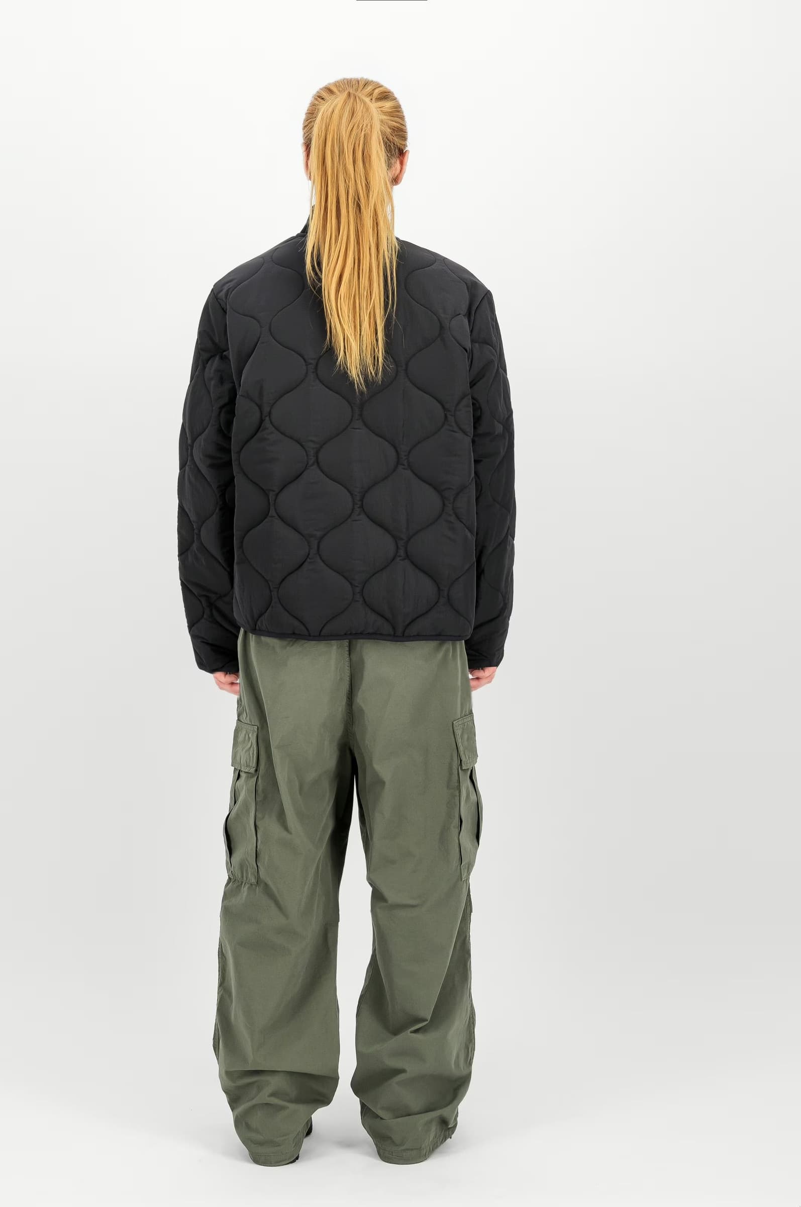ALPHA INDUSTRIES CWU-9/P QUILTED JACKET UV - 4