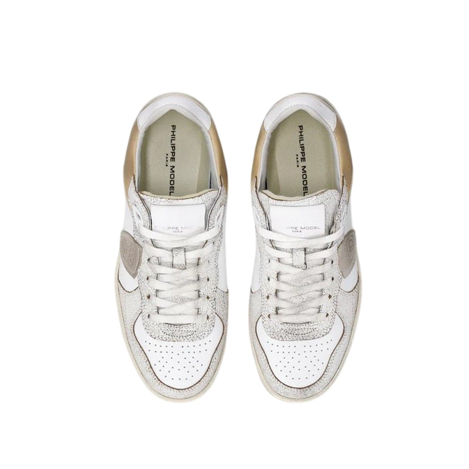 Philippe Model sneaker donna philippe model - pgal low woman - beige - 3
