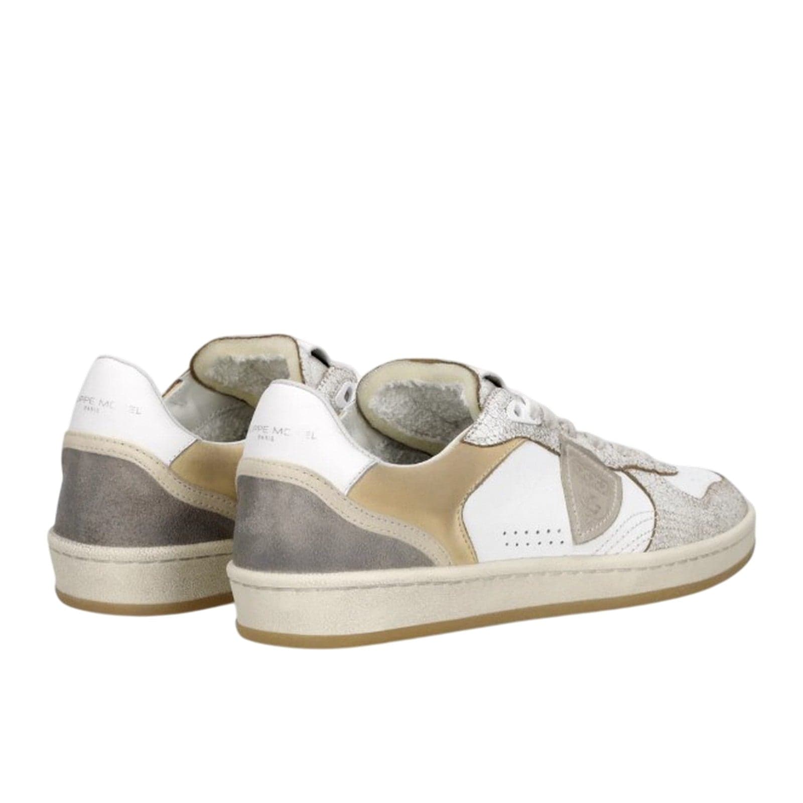 Philippe Model sneaker donna philippe model - pgal low woman - beige - 4