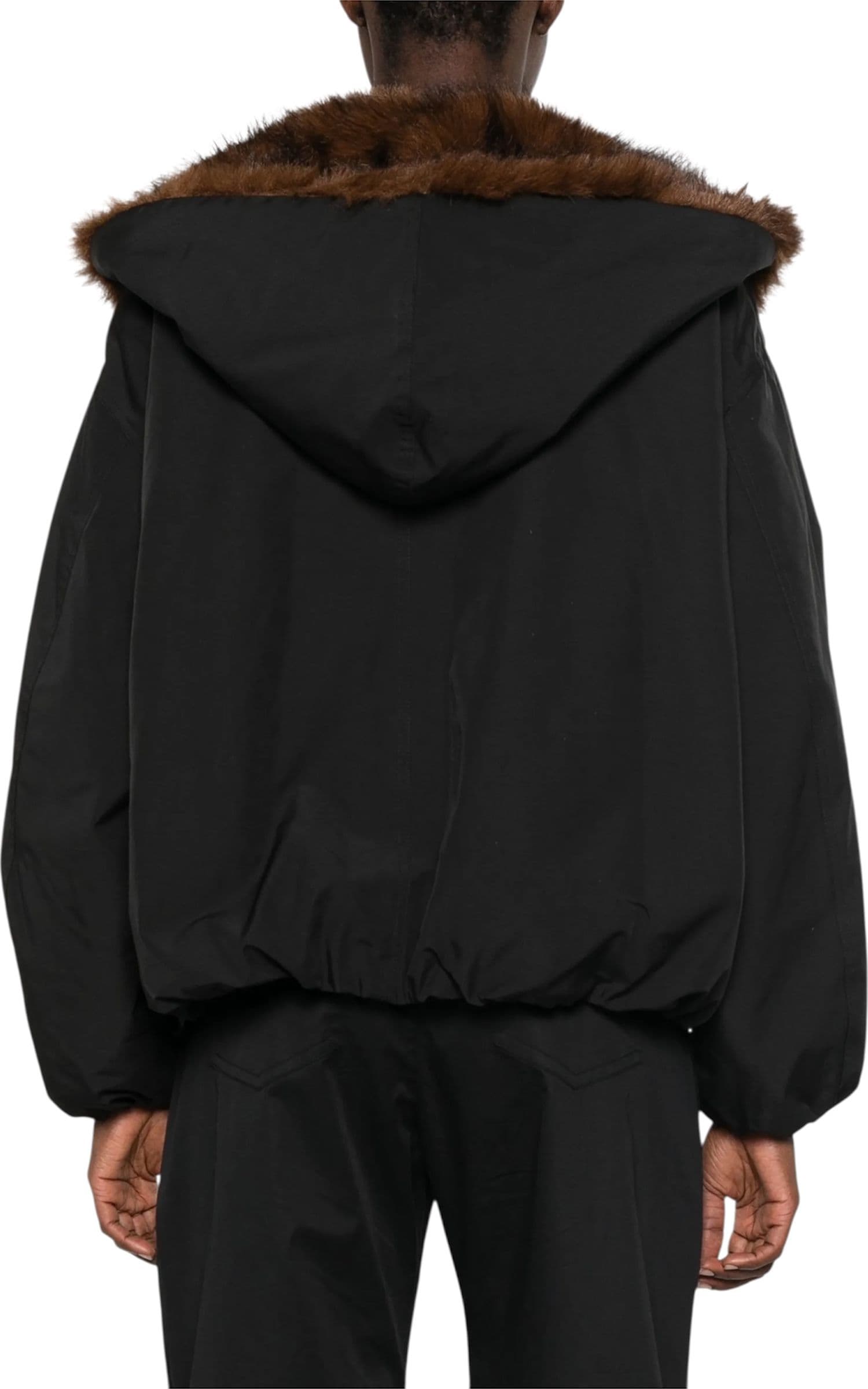 ELEH Bomber Donna  con collo di pelliccia - 2