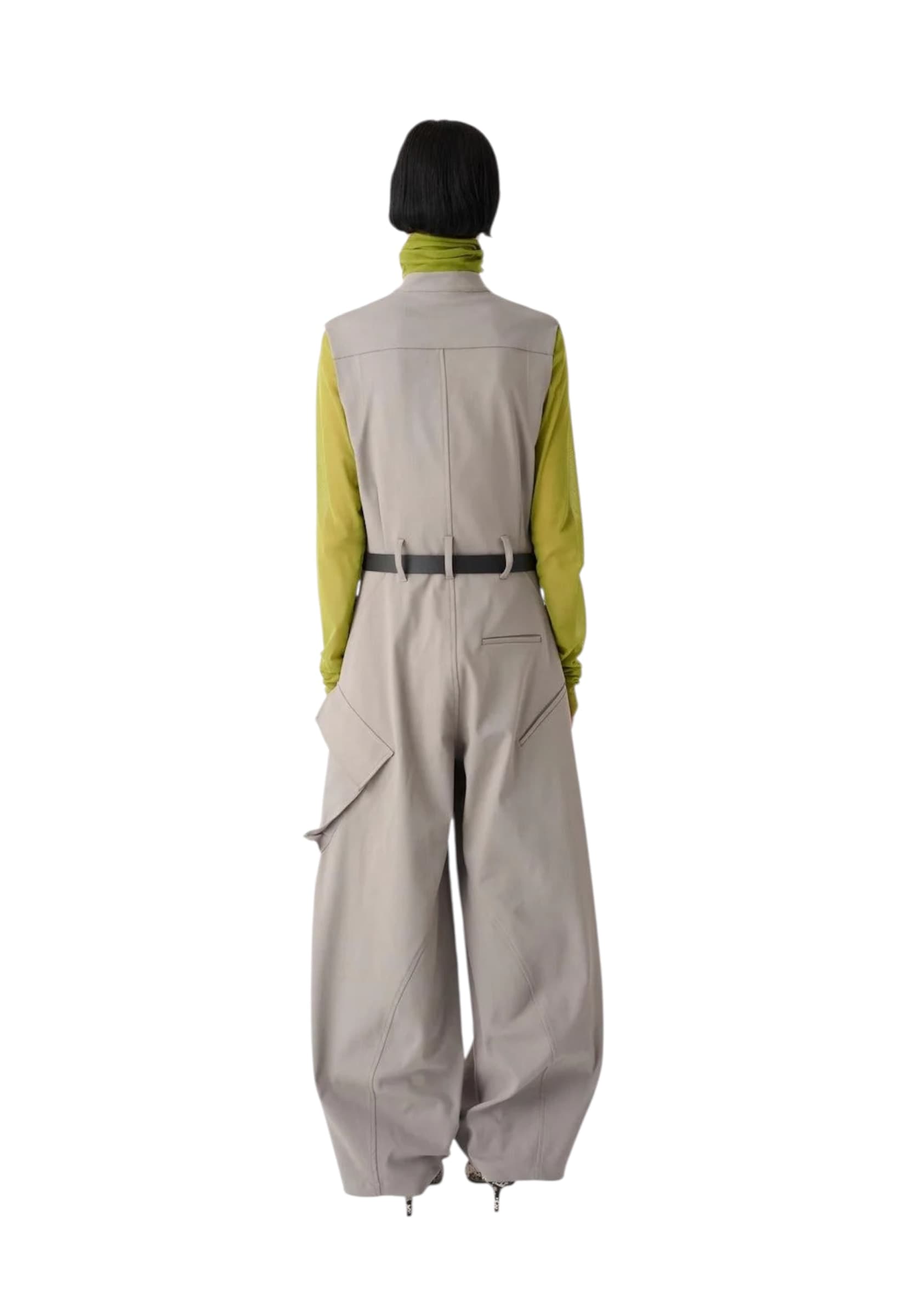 MEIMEIJ Tuta smanicata Donna  con cintura - 2