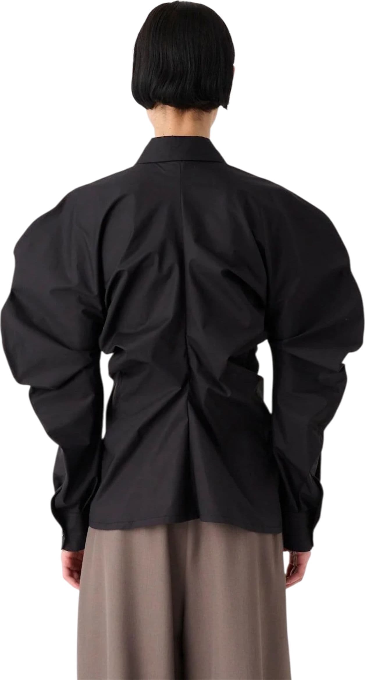 MEIMEIJ Camicia sfiancata Donna  con manica a palloncino - 2