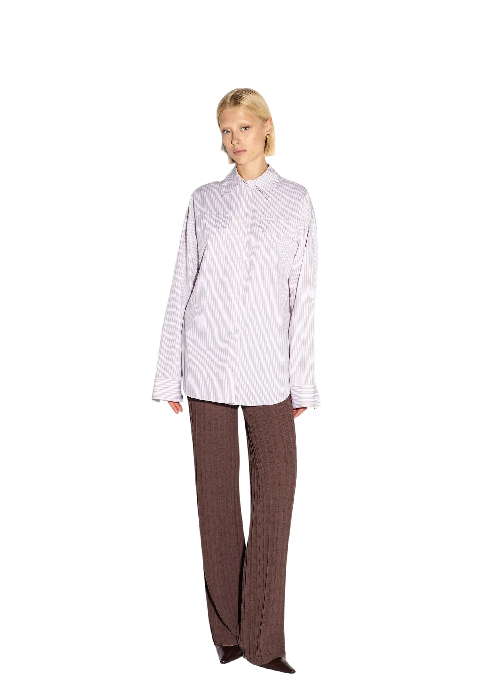 AKEP Camicia oversize   a righe Akep - 3