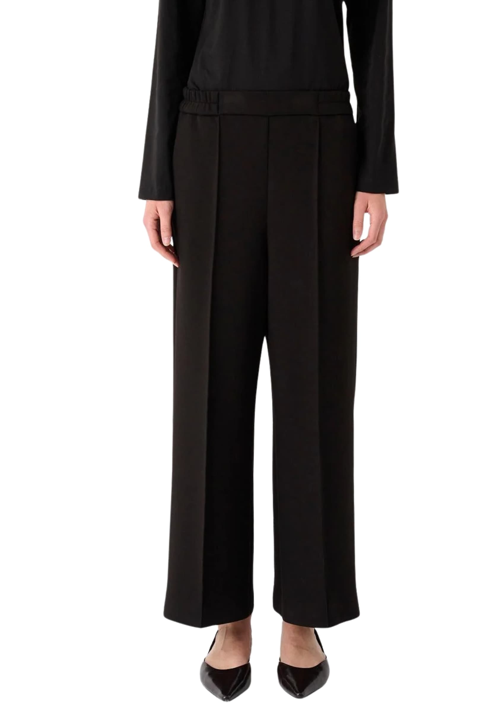 MEIMEIJ PANTALONE DI LINEA DRITTA IN SCUBA - 3