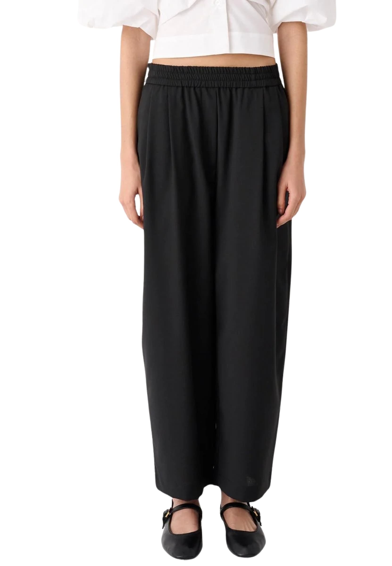 MEIMEIJ PANTALONE IN MISTO LANA - 2