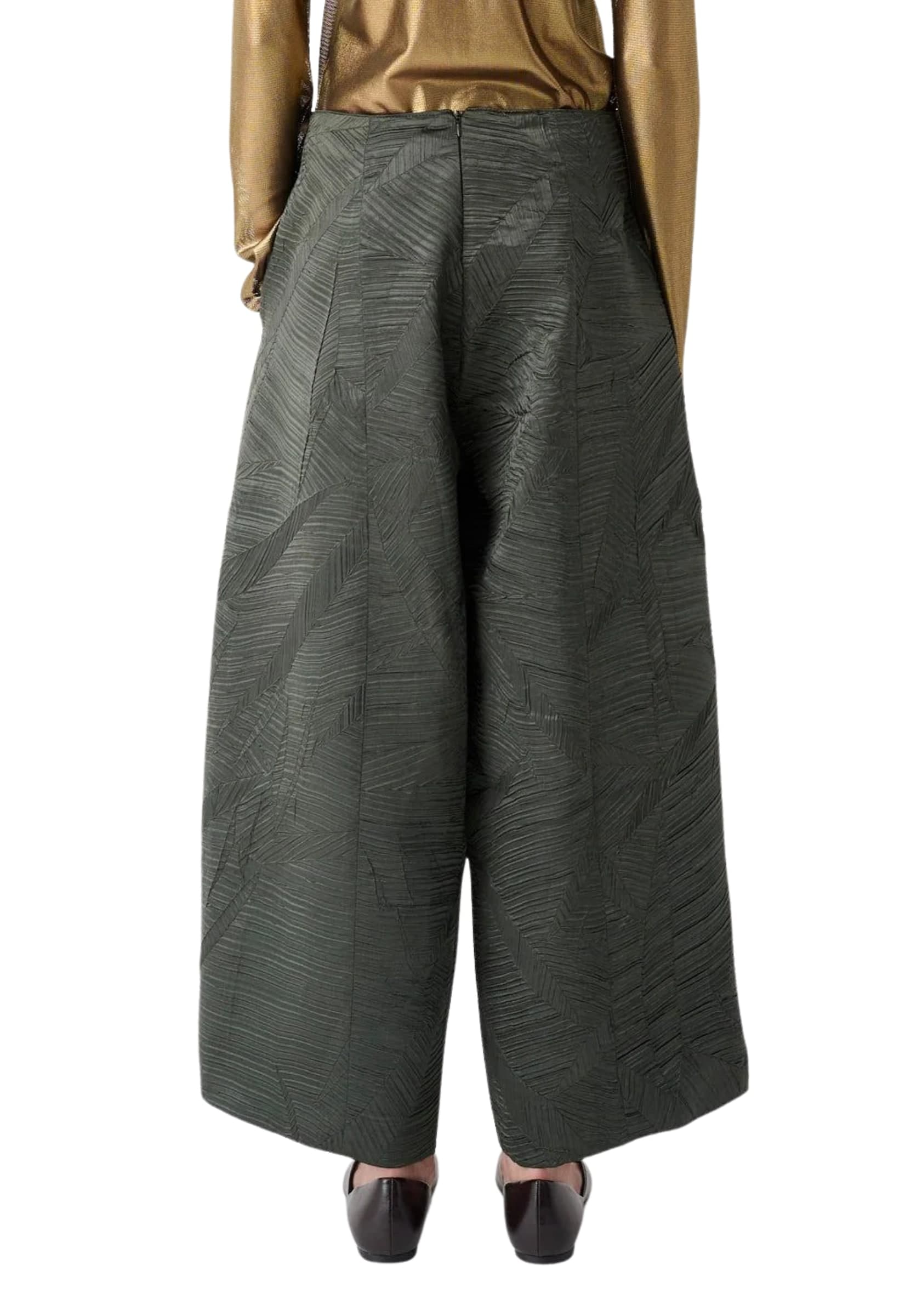 MEIMEIJ PANTALONE PLISSETTATO - 3