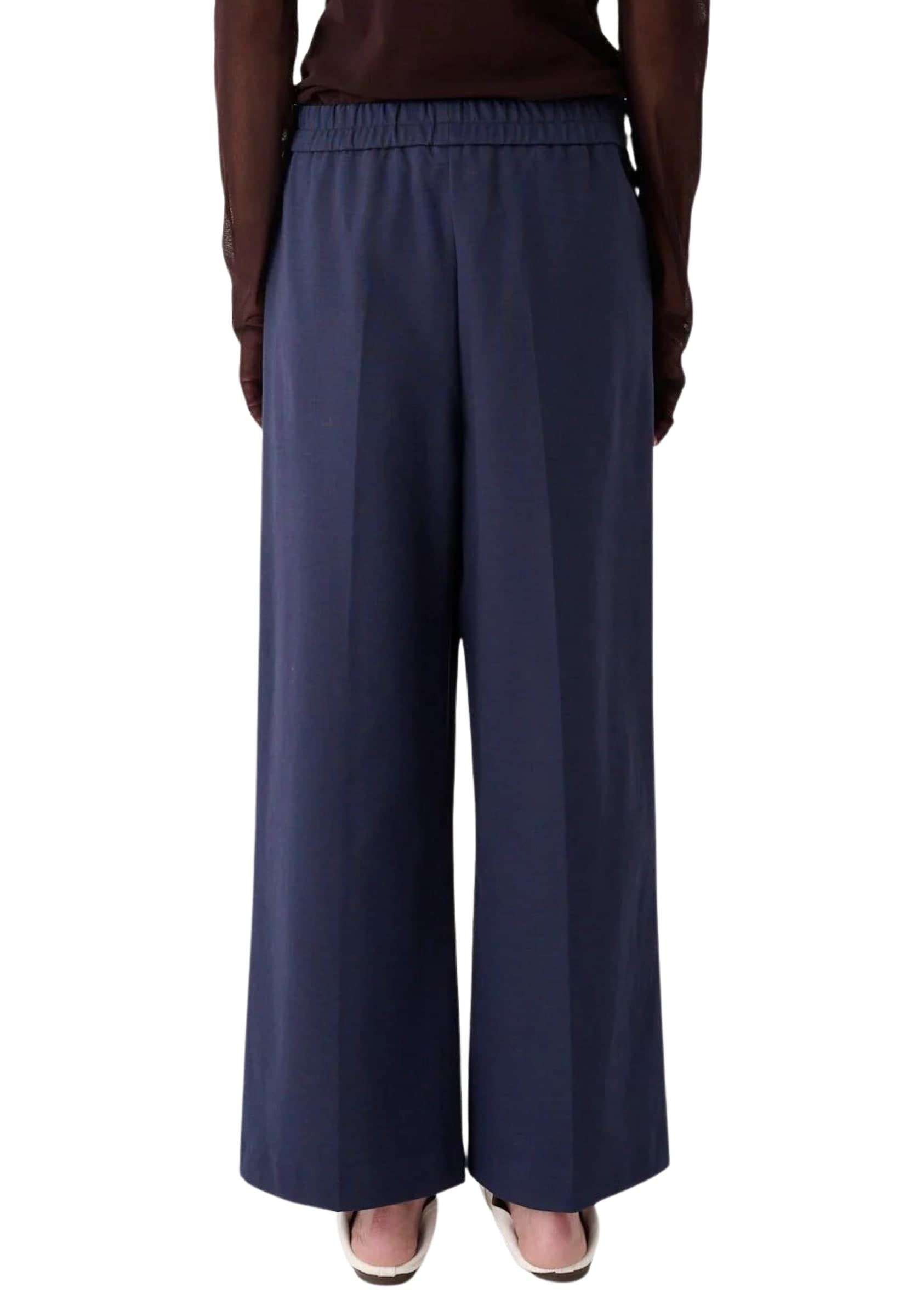 MEIMEIJ PANTALONE DI LINEA DRITTA IN TESSUTO PUNTO MILANO - 4