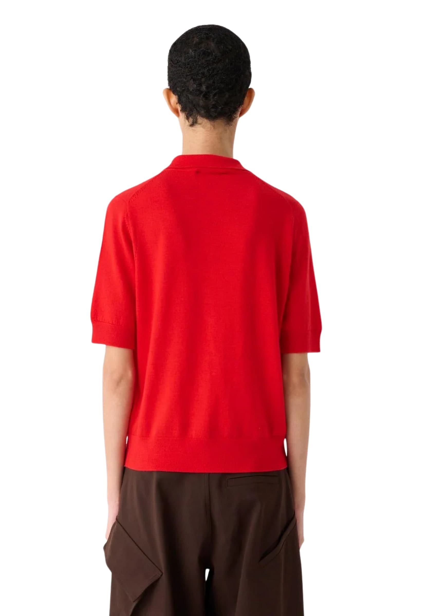 MEIMEIJ MAGLIA MANICA CORTA IN PURA LANA - 3