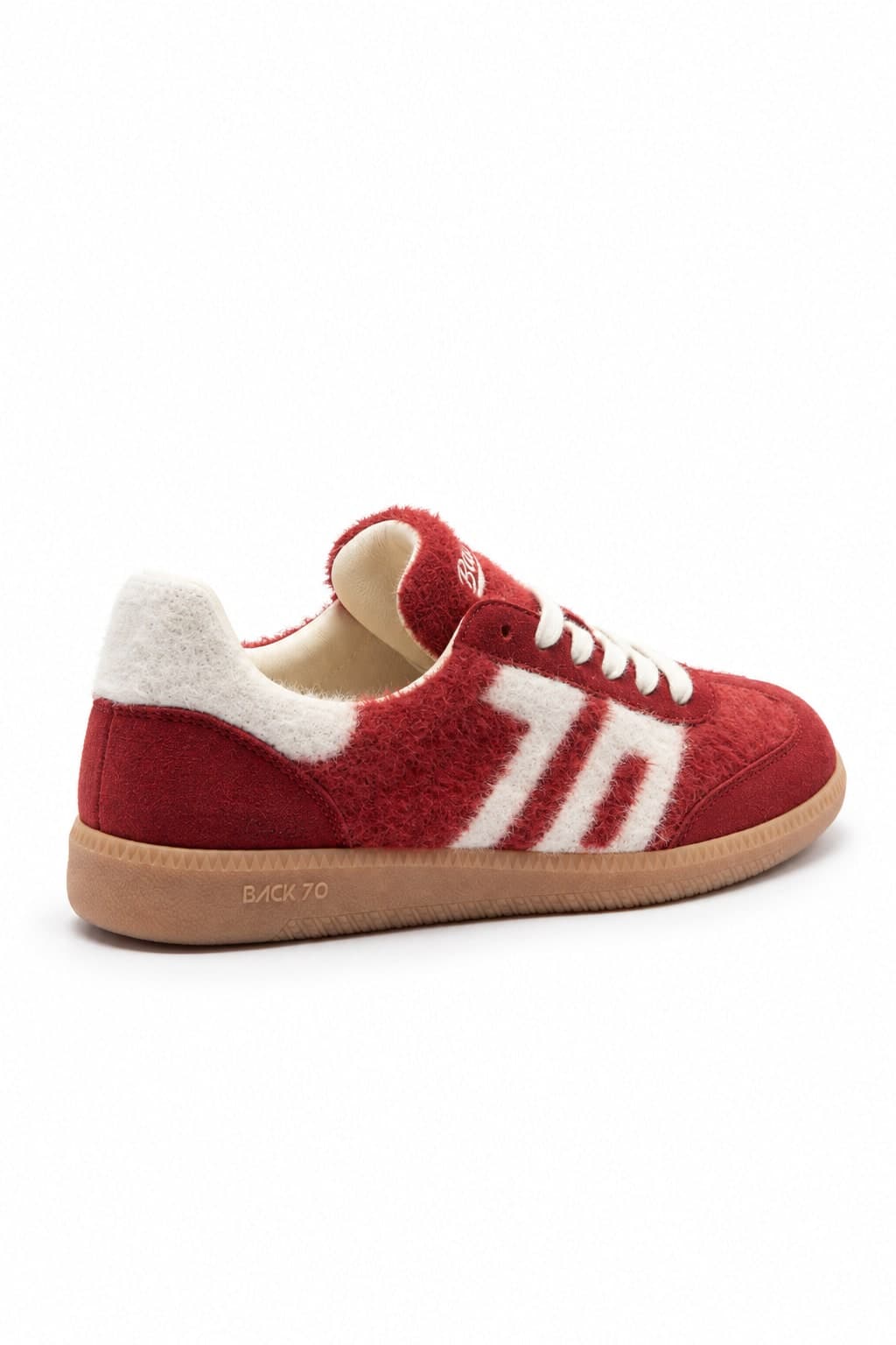 BACK70  - Sneakers - 480767 - Panna/Rosso - 4