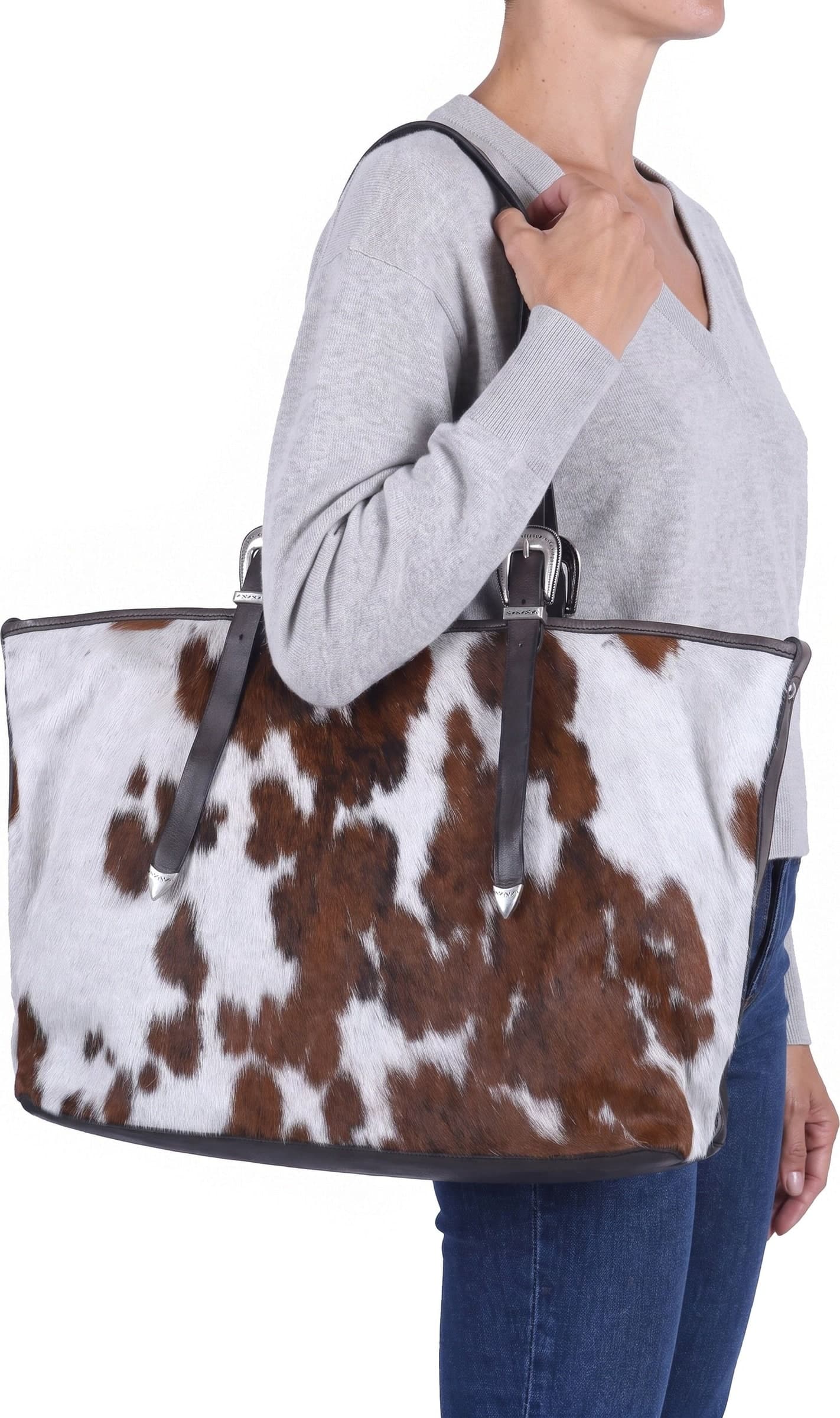 CAMPOMAGGI Campomaggi - Borsa grande - 480299 - Bianco/Marrone - 2