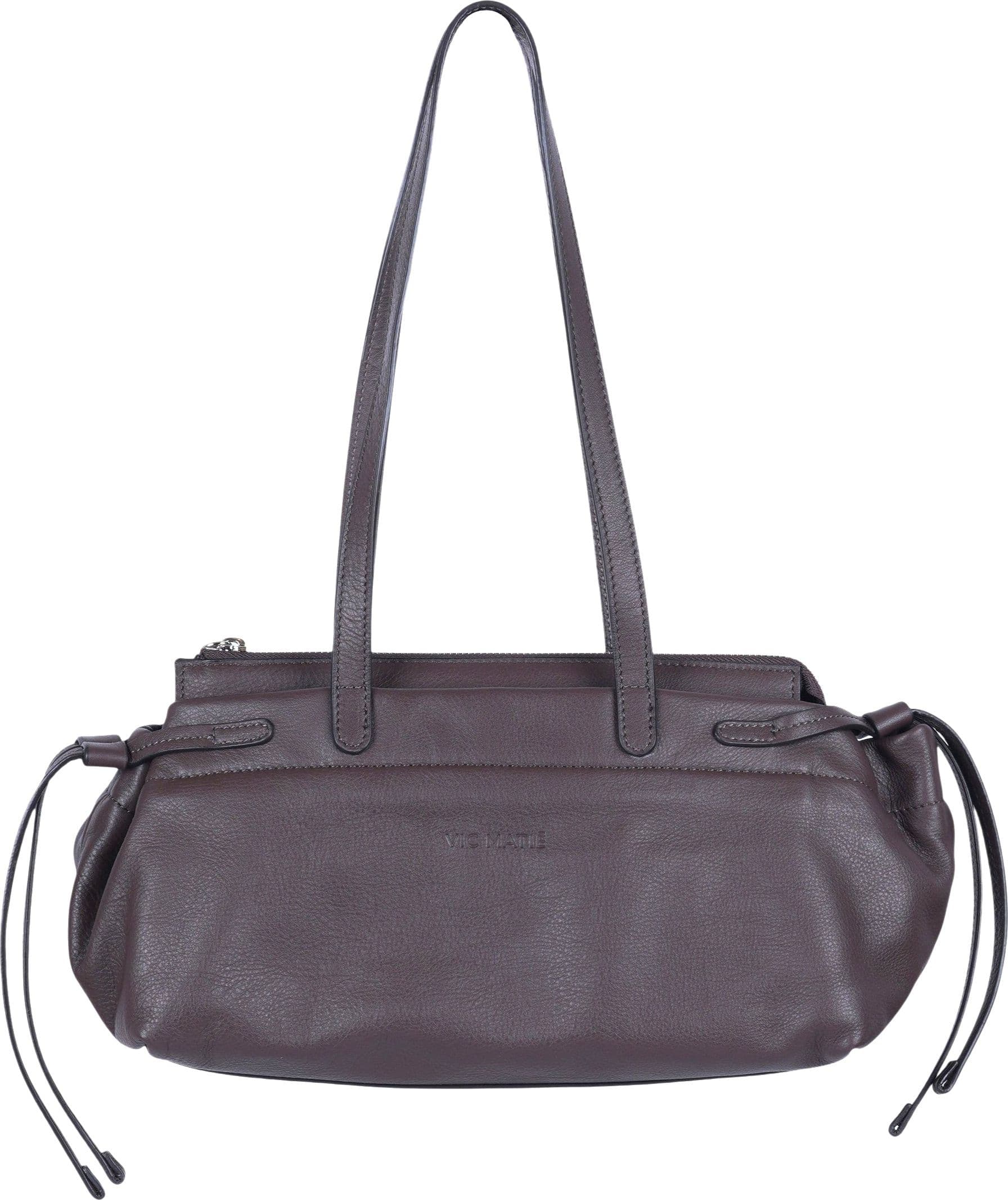 VIC MATIE Vic Matie - Borsa media - 480677 - Cioccolato - 7