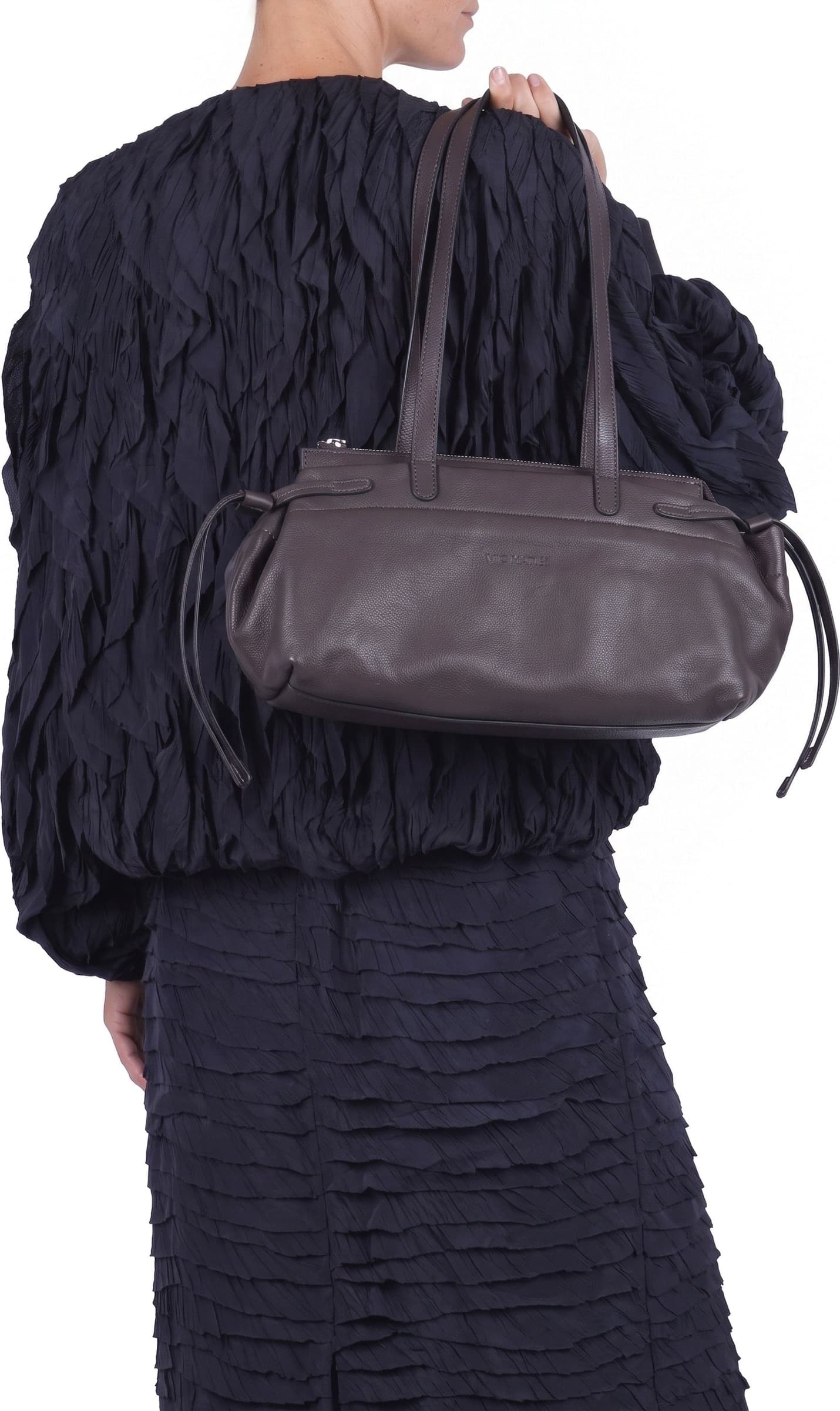 VIC MATIE Vic Matie - Borsa media - 480677 - Cioccolato - 2