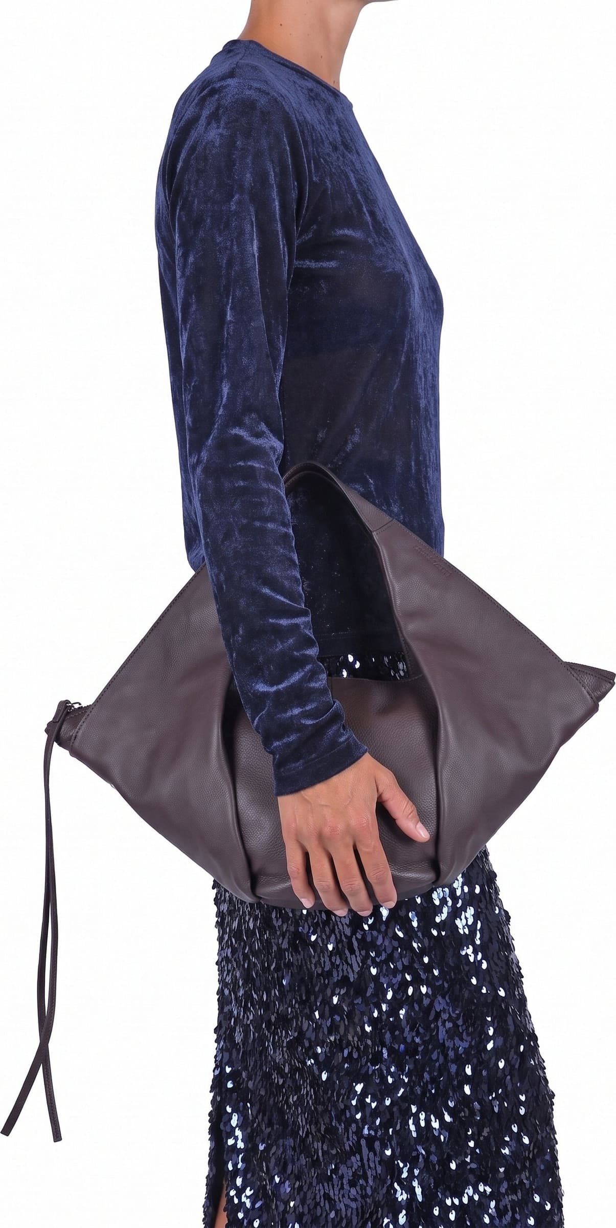 VIC MATIE Vic Matie - Borsa media - 480678 - Cioccolato - 2