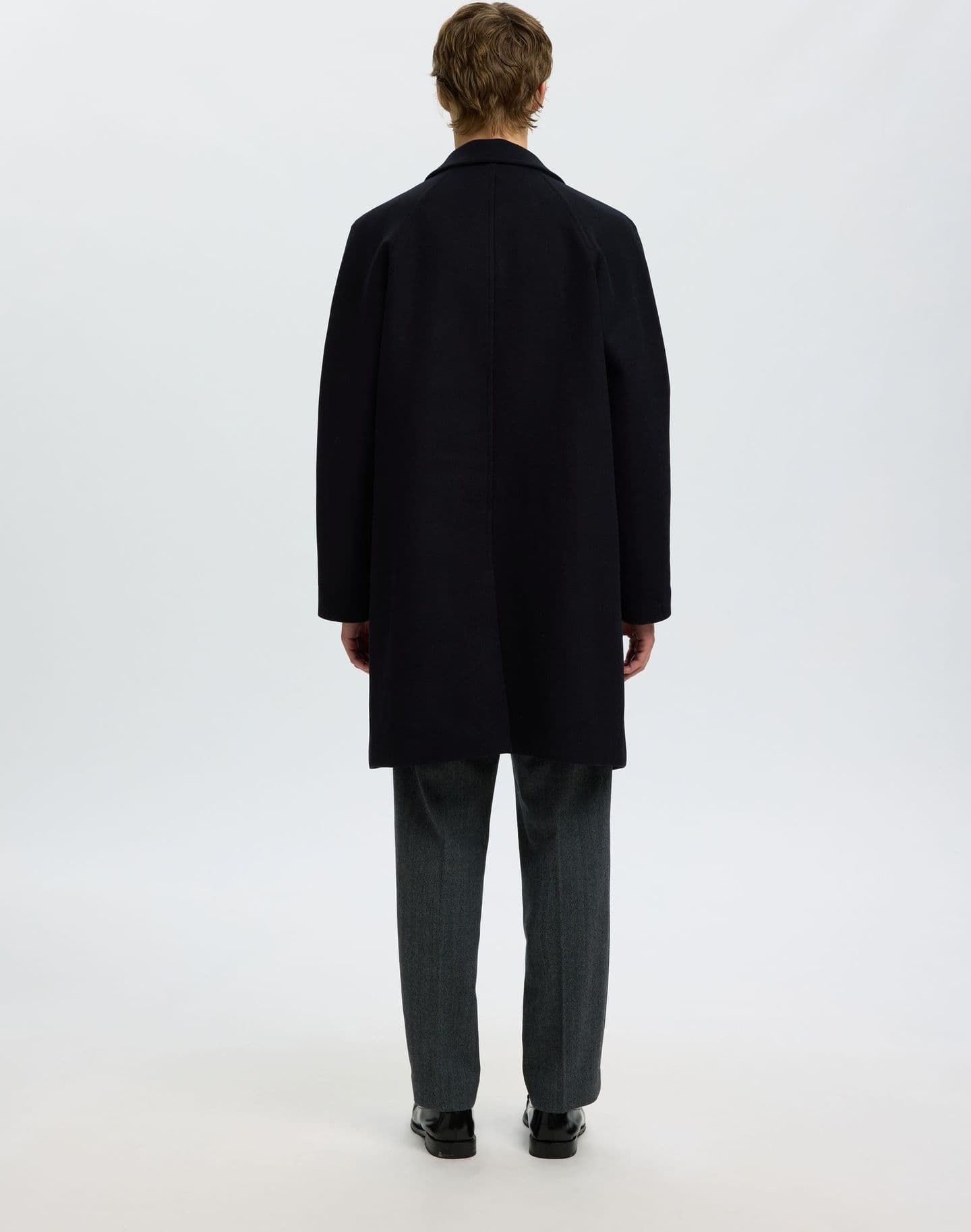 SELECTED Cappotto Uomo Selected RONNIE WOOL BLEND CAR - 3