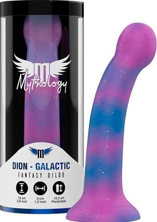 Dildo Mythology Dion Galactic Fantasy 15 cm Ø 3 cm silicone con ventosa