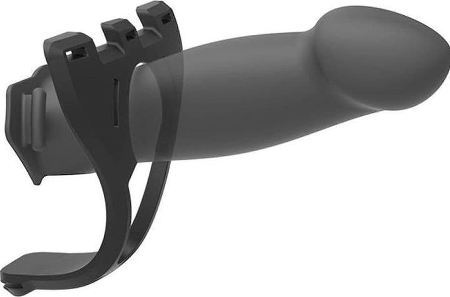 Strap-on Doc Johnson Body Extensions Be Bold 20,3 cm Ø 5,1 cm silicone nero - 4
