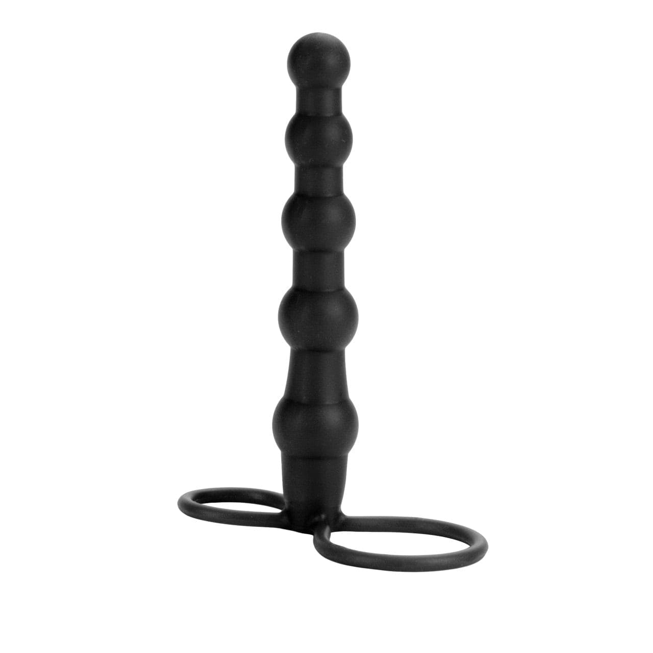 Guaina pene CalExotics Love Rider Dual Penetrator 14,5 cm Ø 2,5 cm silicone nero - 2