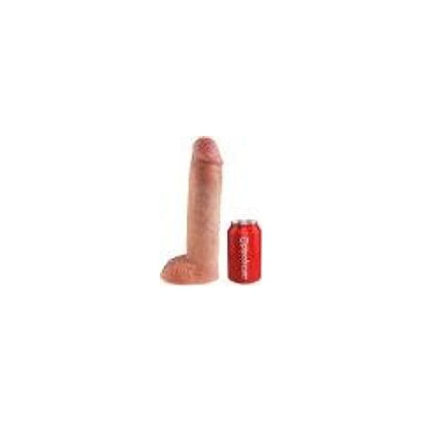 Strap-on King Extreme XXXL Cock Hollow Suspender 27,9 cm Ø 5,6 cm cavo con harness regolabile - 6