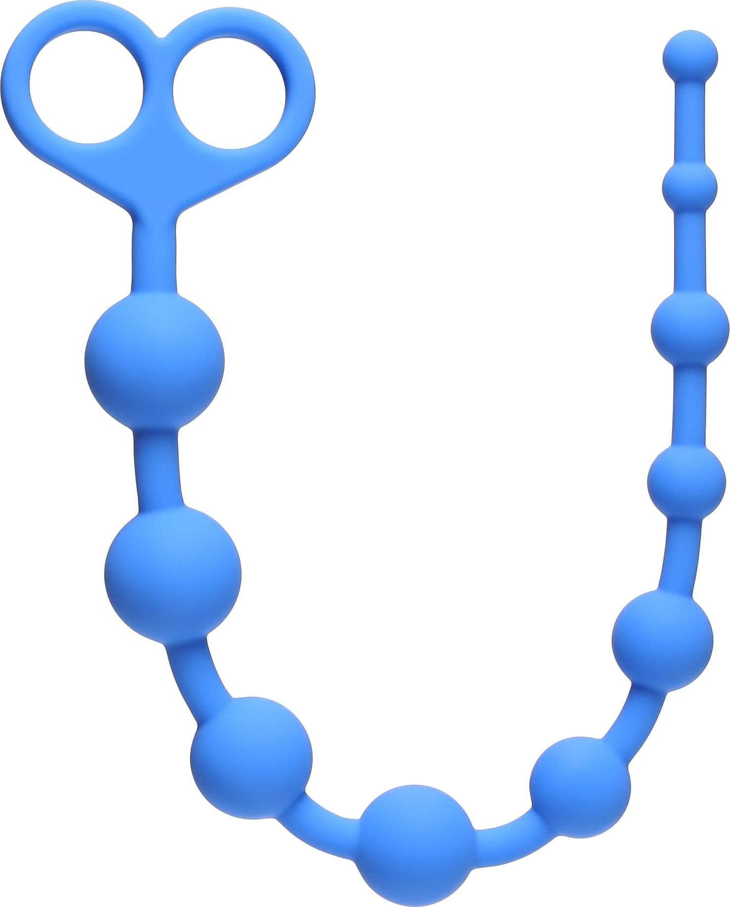 Perline anali Lola Games Orgasm Beads Blue 33,5 cm Ø 2,3 cm silicone 10 sfere - 3