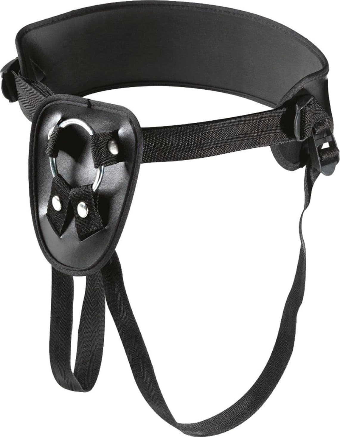 Strap-On Vibrante NMC Potent Plunger Dildo 20 cm Ø 4,3 cm Ventosa Harness Regolabile - 5