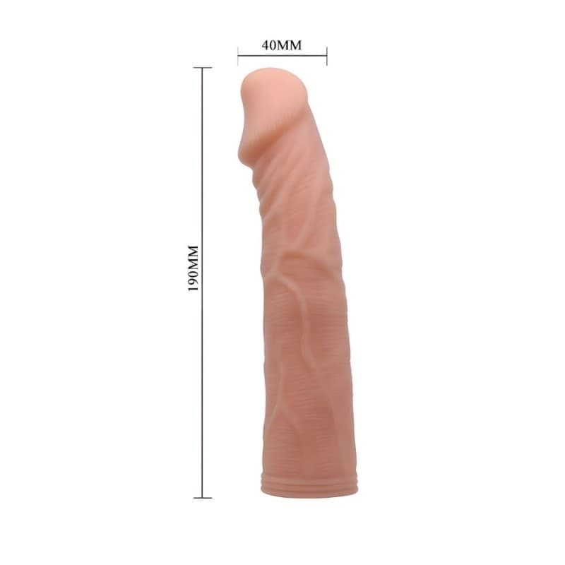 Strap-On Baile Jessica Super Belt Dildo Realistico 19 cm Ø 4 cm Harness Regolabile - 2