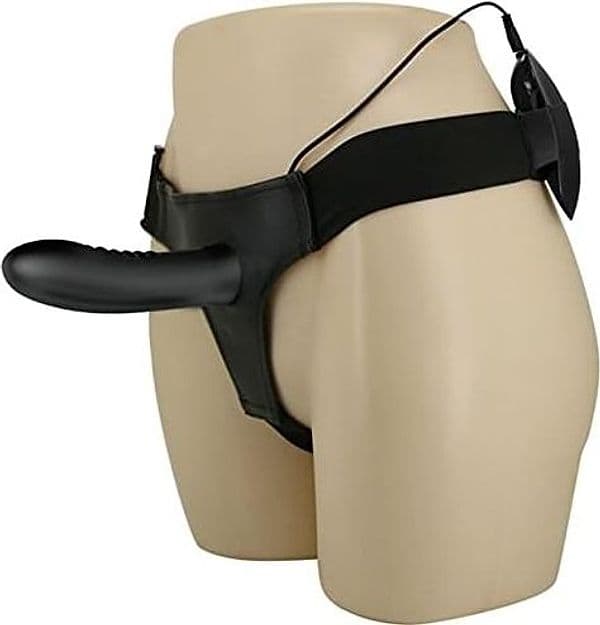 Strap-On Vibrante Pretty Love Myron Dildo Cavo 18,5 cm Ø 4,8 cm Harness Regolabile BW-022056 - 7