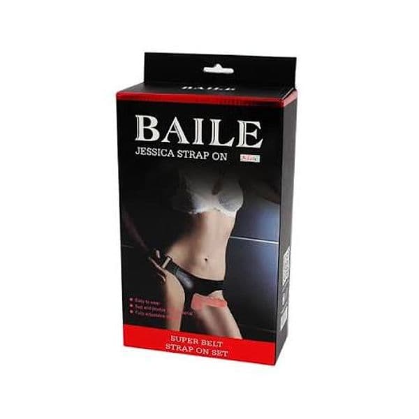 Strap-On Baile Jessica Dildo Realistico 14,5 cm Ø 3,2 cm Harness Regolabile BW-022018 - 4