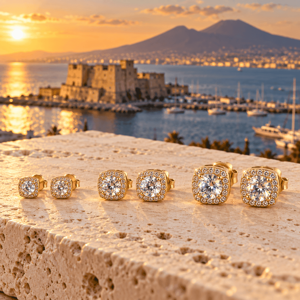 Alba Bijoux – Orecchini Tris Luce - 6