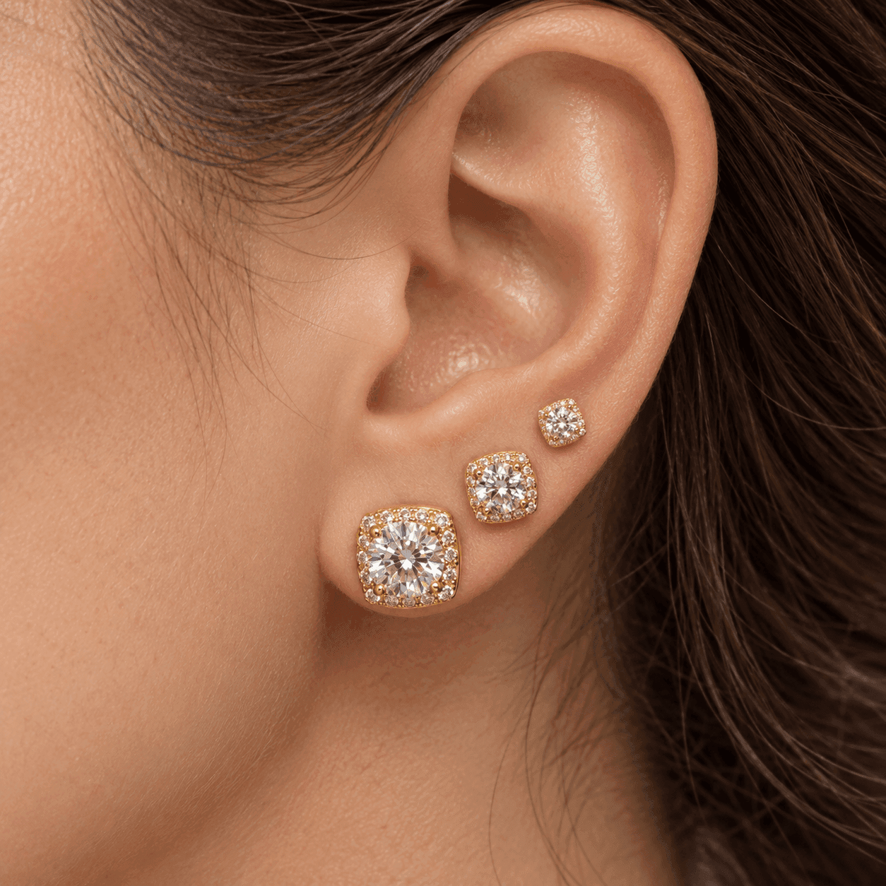 Alba Bijoux – Orecchini Tris Luce - 7