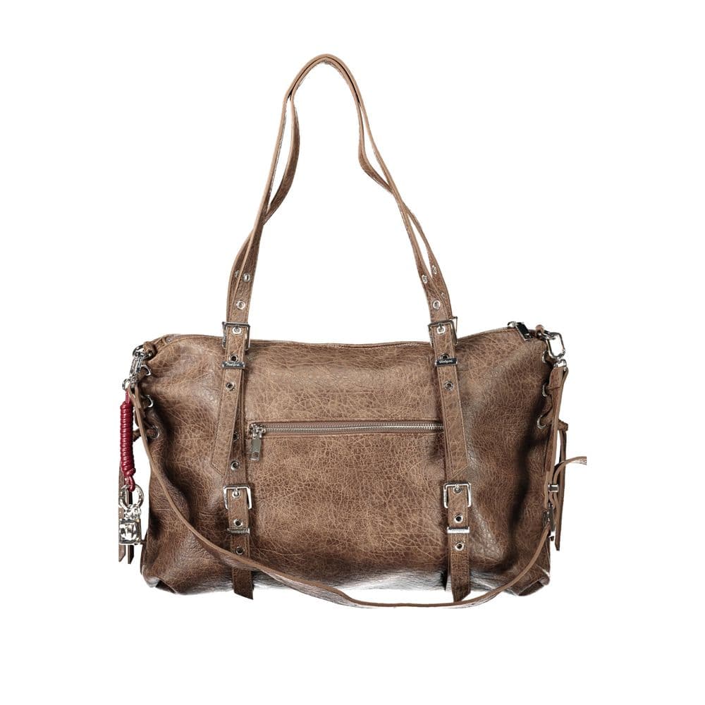 Desigual Brown Polyurethane Womens Bag - 2