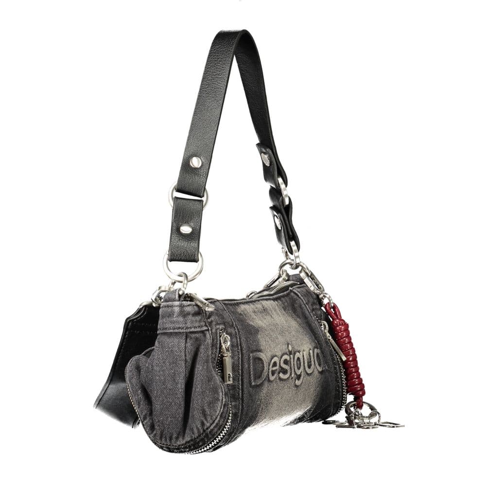 Desigual Black Cotton Womens Bag - 3